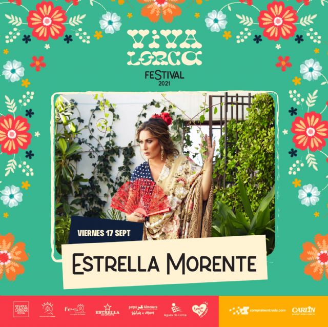 La cantaora Estrella Morente completa el cartel de conciertos del ´Festival Viva Lorca´