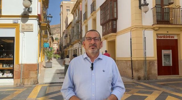 El 'oasis de sombra' que prometió Fulgencio Gil en el Casco Histórico de Lorca, una mentira más de su nefasta gestión