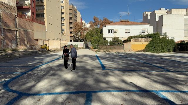 Abre el nuevo aparcamiento disuasorio entre las alamedas de la Constitución y Ramón y Cajal