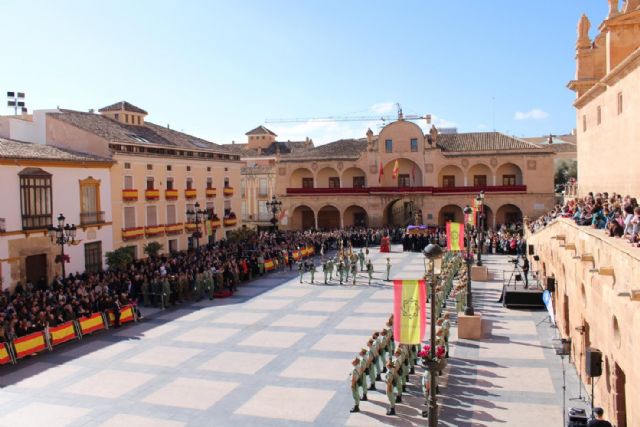 Lorca brilla en el broche final al VI encuentro de hermandades vinculadas a la Legión