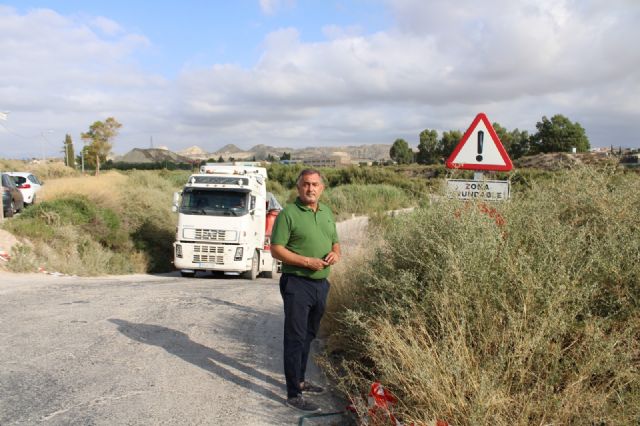 El Ayuntamiento volverá a solicitar a la CHS la limpieza del cauce del río Guadalentín