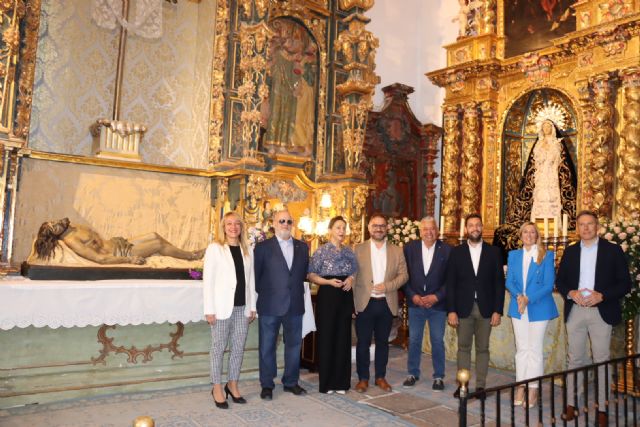 Las imágenes de la Santísima Virgen de los Dolores y del Santísimo Cristo Yacente del Paso Azul distinguidas como Bien de Interés Cultural