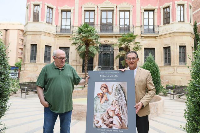 Lorca acoge, por primera vez, una exposición de la obra del pintor y escultor valenciano Miguel Vicens