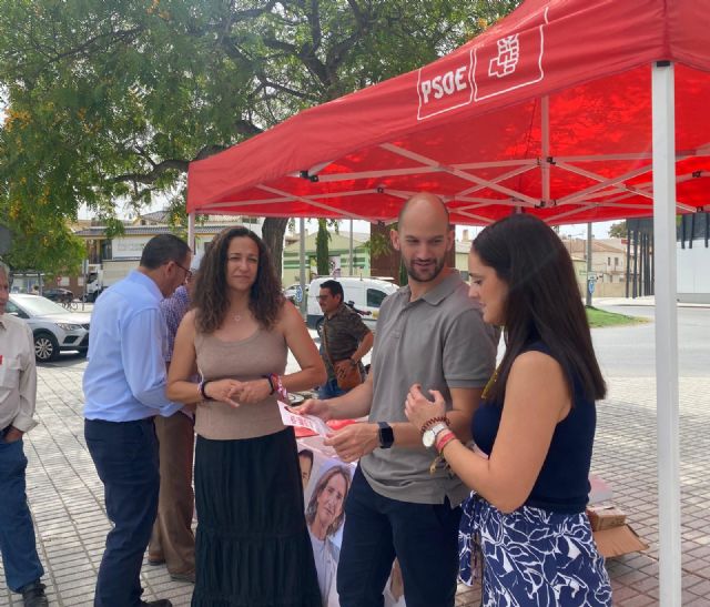 El PSOE anima a los lorquinos y lorquinas a votar el próximo domingo 9 de junio para frenar a las derechas y seguir apostando por la Europa del progreso