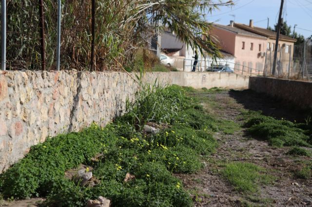 El Ayuntamiento de Lorca finaliza la reconstrucción del muro de la Rambla de las Chatas a su paso por el casco urbano de la ciudad