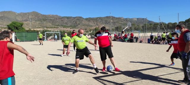 Alegría en el torneo de fútbol sala adaptado ´Apandis´ de los Juegos Deportivos del Guadalentín