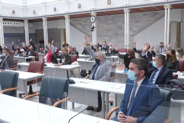 La Asamblea Regional condena los sucesos acaecidos en el Ayuntamiento de Lorca