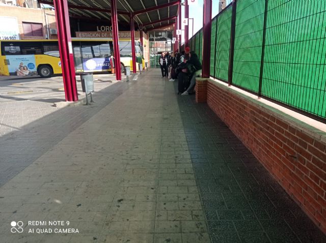 La estación de autobuses de Lorca necesita mejorar sus infraestructuras y la prestación del servicio público