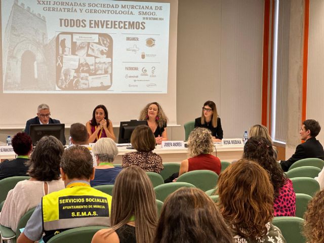 Lorca acoge, por primera vez, las Jornadas de la Sociedad Murciana de Geriatría y Gerontología, que alcanzan este año su XXII edición