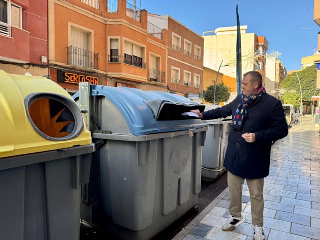 El reciclaje de papel y cartón en Lorca registra máximos históricos el último año gracias a las acciones llevadas a cabo por Limusa