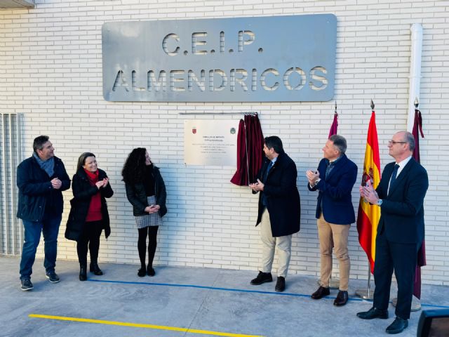 El colegio de Almendricos estrena un nuevo pabellón de Educación Infantil del que se beneficiaran más de medio centenar de alumnos