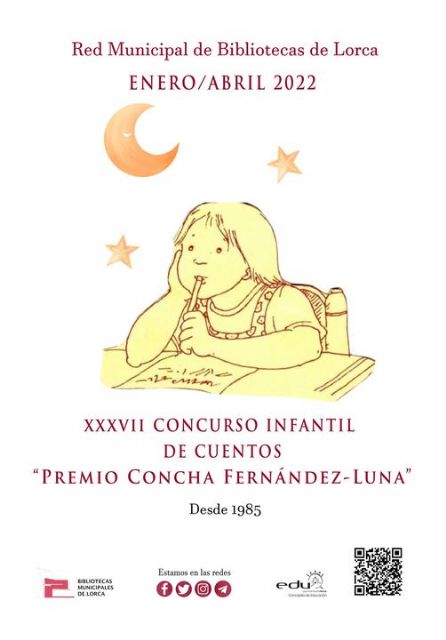 Abierto el plazo para participar en el XXXVII Concurso Infantil de Cuentos 'Premio Concha Fernández-Luna'