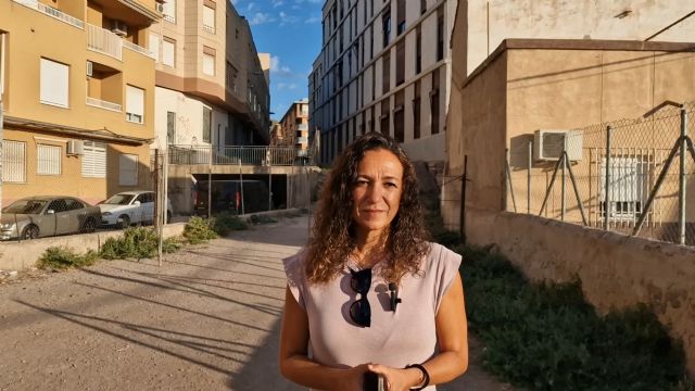 El PSOE exige al Ayuntamiento de Lorca la construcción de una zona verde en un solar municipal de Camino Viejo del Puerto