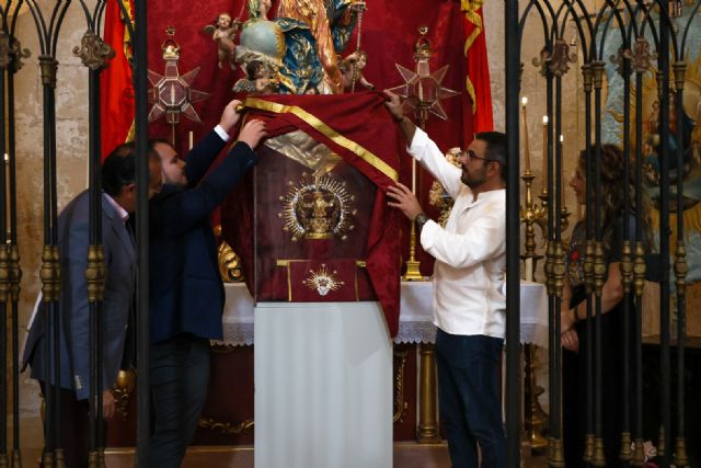 La Virgen de la Aurora y el Niño Jesús estrenarán este octubre unas nuevas coronas regaladas por los lorquinos