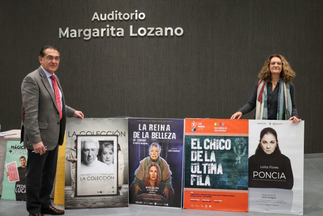 El Auditorio Margarita Lozano acoge la programación teatral para el primer semestre del año en Lorca, con espectáculos de primer nivel