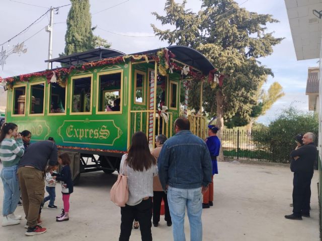 El 'Vagón Real' visitará las pedanías de Lorca para recoger las cartas a los Reyes Magos de los más pequeños