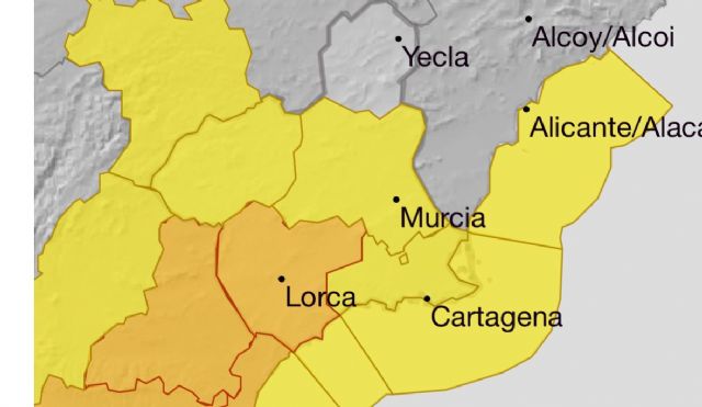 El alcalde moviliza a todos los servicios municipales ante la alerta por fuertes lluvias y solicita a los ciudadanos que extremen la precaución y eviten desplazamientos